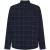 Geruite lange mouwen shirt in merino KnowledgeCotton Apparel Dune