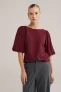WE Fashion top donkerrood