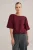 WE Fashion top donkerrood