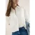 Cecil Dames Blouse met overhemdkraag en strepen in Wit