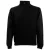 Fruit of the Loom Heren Klassiek 80/20 Rits Hals Sweatshirt (Zwart)
