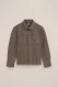 WE Fashion – Jongens overshirt met ruit – Regular fit – Bruin – Katoen –