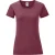 Fruit Of The Vrouwen / Dames Iconische T-Shirt (Heather Bordeaux)
