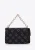 Wittchen Dames denim messenger bag met monogram, little black dress
