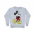 Disney Dames/Dames Mickey Mouse Classic Kick Sweatshirt (Heide Grijs)