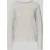 Christian Berg Woman Gebreide pullover van effectgaren met ronde hals