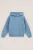 WE Fashion – Jongens hoodie met embroidery – Regular fit – Pastelblauw – Katoen –