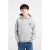 America Today hoodie met backprint grijs