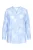 Angel of Style Blouse  cyaan blauw / wit