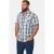 Jan Vanderstorm +FIT Collectie regular geruit casual overhemd lichtgroen