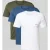 HUGO Regular fit t-shirtset van puur katoen model ‘T-SHIRT RN TRIPLET P’
