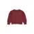 QPI sweater met backprint – donkerrood