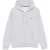 Lacoste Heren-hoodie met logo, relaxte pasvorm en lange mouwen (Zilvergrijs)