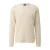 Geverfde gebreide top met gerolde zoom QS Regular Fit