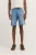 Bugatti Herren Jeans Bermuda in used-wash dessin