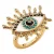 Kurt Geiger ring Eye Cocktail goudkleurig