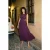 TRENDYOLMİLLA Dames Bruin Bloemen Maxi Mouwloos Stijlvol/Avond Skater Jurken
