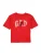 GAP Shirt  vuurrood / wit