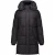 Malelions Women Mid Length Puffer Jacket | Black