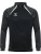 Hummel Trainingsjack ‘Lead 2.0’  donkergrijs / zwart / wit