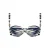 The Lola Club voorgevormde beugel bikinitop Orelia ecru/donkerblauw