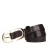 Legend leren riem zwart