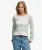 Bardot Off-shoulder Top Lichtgrijs