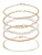ABOUT YOU Armband ‘Sandra’  goud / parelwit
