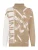 heine Trui  donkerbeige / wit