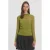 EDITED semi-transparante top – groen