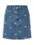 PIECES Rok ‘PCFLORA’  blauw denim