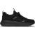 Fitflop F-mode Suède/gebreide Dames Sneakers Volledig Zwart