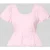 YAS regular fit blouse met rimpelingen model ‘Nille’