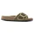 Damessandalen Birkenstock Madrid Big Buckle Shearling Oiled Leather