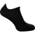 Steven – 1 Paar Heren Merino Wol Onzichtbare Sokken – Warme Footsies Sokken – Zwart