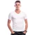 Beeren Men T-Shirt V-Hals Wit (3 pack) (extra lang)