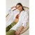 Oversized Geverfde Katoenen Shirt met Zak