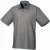 Premier Herenshirt met korte mouwen Popeline (Donkergrijs)