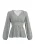 usha Blouse Dames Wol Wit Veelkleurig