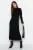 Trendyol Modest Dames Zwart Maxi Lang Casual Recht Modest Jurken
