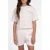 NIK&NIK rechtvallend T-shirt met backprint – wit