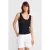 Gestructureerde Geribbelde Mouwloze Blouse