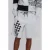 Coolcat joggingshort Stephan met Print Grijs