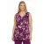 YOEK gebloemd singlet Plus Size – paars