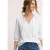 Street One Dames 3/4-mouwen blouse met borduursel in Wit