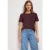 Basic Shirt met ronde hals in Unifarbe
