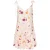 ONLY gebloemde mini zomerjurk – ecru