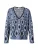 VILA Trui ‘VISTREY’  indigo / zwart / wit