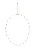 IZIA Ketting  goud / mintgroen / perzik / pink