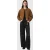 AllSaints Orten Suede Bomber Sugar Brown